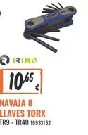 Navaja 8 Llaves Torx
