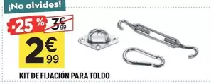 Kit De Fijación Para Toldo
