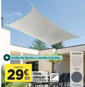 Anillas De Fijación Y Cuerdas Incluidas