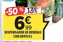 Dispensador De Bebidas Con Grifo