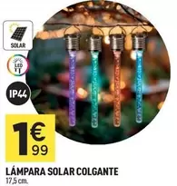 Lampara Solar Colgante