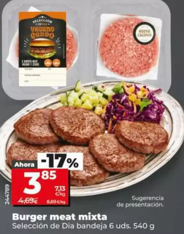 Seleccion De Dia - Burger Meat Mixta 