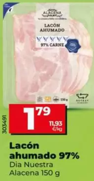 Dia Nuestra Alacena - Lacón Ahumado 97%