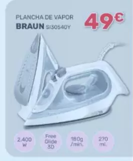 Braun - Plancha De Vapor 