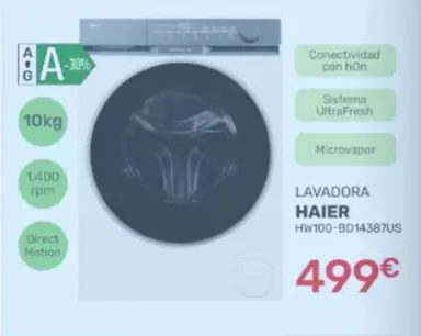 Haier - Lavadora 