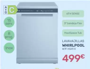 Whirlpool - Lavavajillas