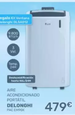 DeLonghi - Aire Acondicionado Portátil