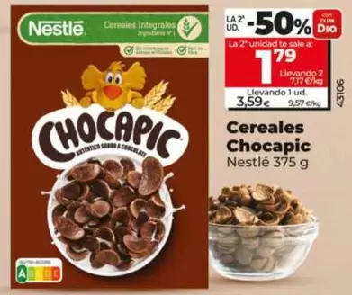 Nestlé - Cereales Chocapic 