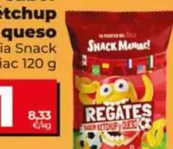 Dia Snack Maniac - Snack Sabor Kétchup Y Queso 