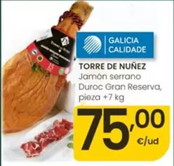 Torre De Núñez - Jamon Serrano Duroc Gran Reserva