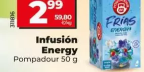 Pompadour - Infusión Energy 