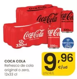 Coca-Cola - Refresco De Cola Original O Zero