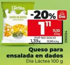 Dia Lactea - Queso Para Ensalada En Dados 