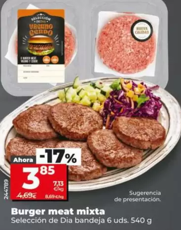 Seleccion De Dia - Burger Meat Mixta
