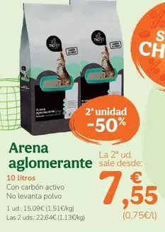 Tk - Pet - Arena Aglomerante
