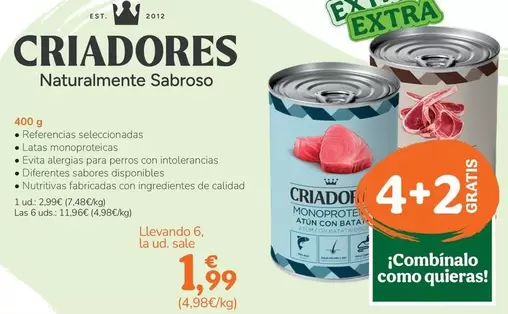 Criadores - Naturalmente Sabroso