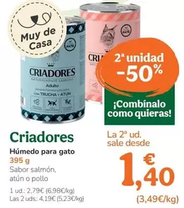 Criadores - Humedo Para Gato