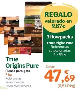 True Origins - Pure Pienso Para Gato