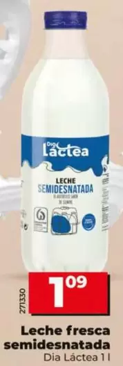 Dia Lactea - Leche Fresca Semidesnatada 
