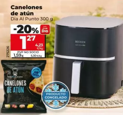 Dia Al Punto - Canelones De Atún 