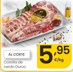 Costilla De Cerdo Duroc