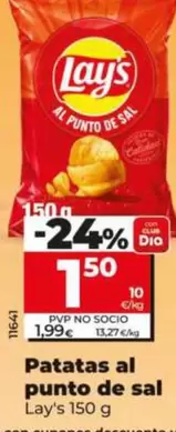 Lay's - Patatas Al Punto De Sal 