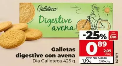 Dia Galleteca - Galletas Digestive Con Avena