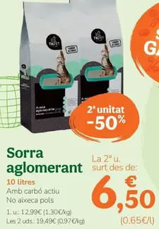 Tk - Pet - Arena Aglomerante