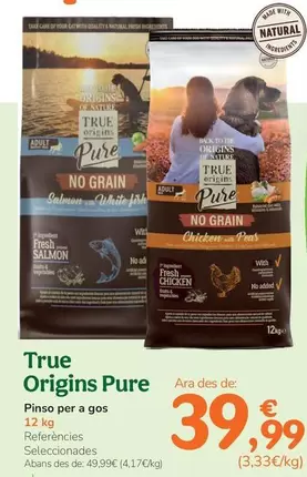 True Origins - Pure Pienso Para Perro
