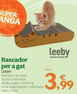 Leeby - Rascador Para Gato
