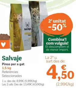 Salvaje - Pienso Para Gato