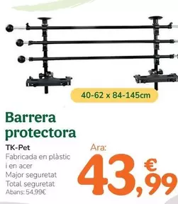 Tk-Pet - Barrera Protectora