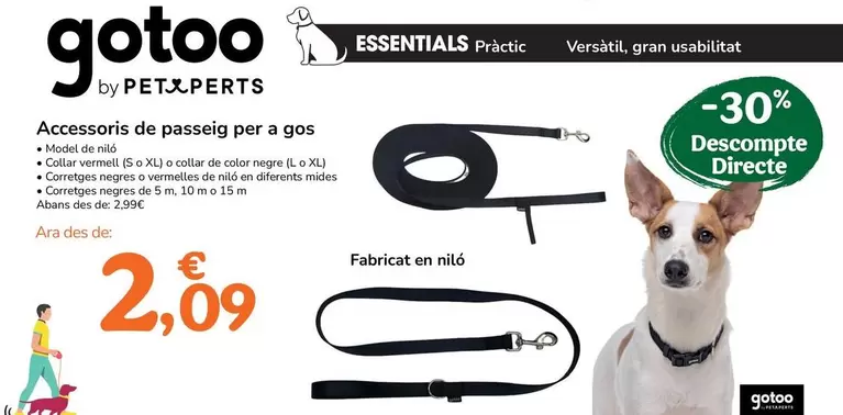 Pet Perts - Gotoo Accesorios De Paseo Para Perro