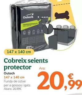 Outech - Cubreasientos Protector