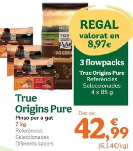True Origins - Pure Pienso Para Gato