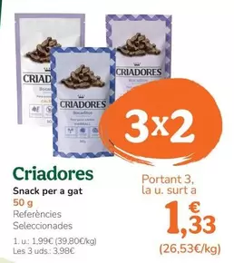 Criadores - Snack Para Gato