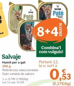 Salvaje - Humedo Para Gato