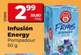 Pompadour - Infusión Energy 