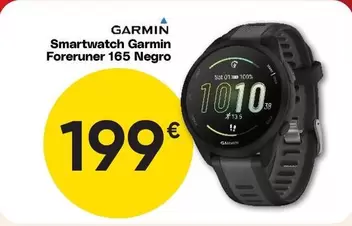 Garmin - Smartwatch Foreruner 165 Negro