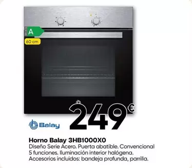 Balay - Horno 3hb1000x0
