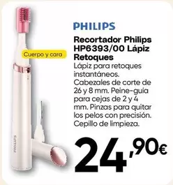 Philips - Recortador Hp6393/00 Lapiz Retoques