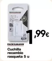 fackelmann - Cuchilla Recambio Rasqueta