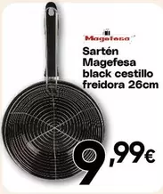 Magefesa - Sartén  Black Cestillo Freidora