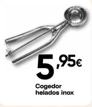 Cogedor Helados Inox