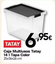 Tatay - Caja Multiusos  14 I Tapa Color