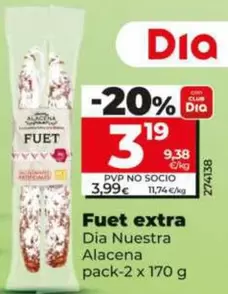 Dia Nuestra Alacena - Fuet Extra 