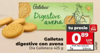 Dia Galleteca - Galletas Digestive Con Avena 