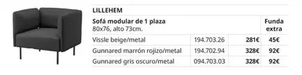 Sofá Modular De 1 Plaza