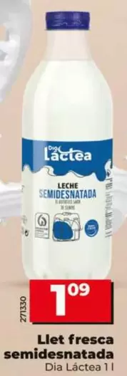 Dia Lactea - Leche Fresca Semidesnatada 