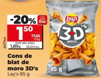 Lay's - Conos De Maíz 3D's 